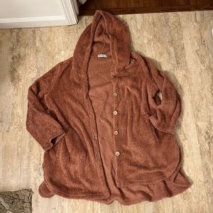 Fuzzy Rose Colored Jacket